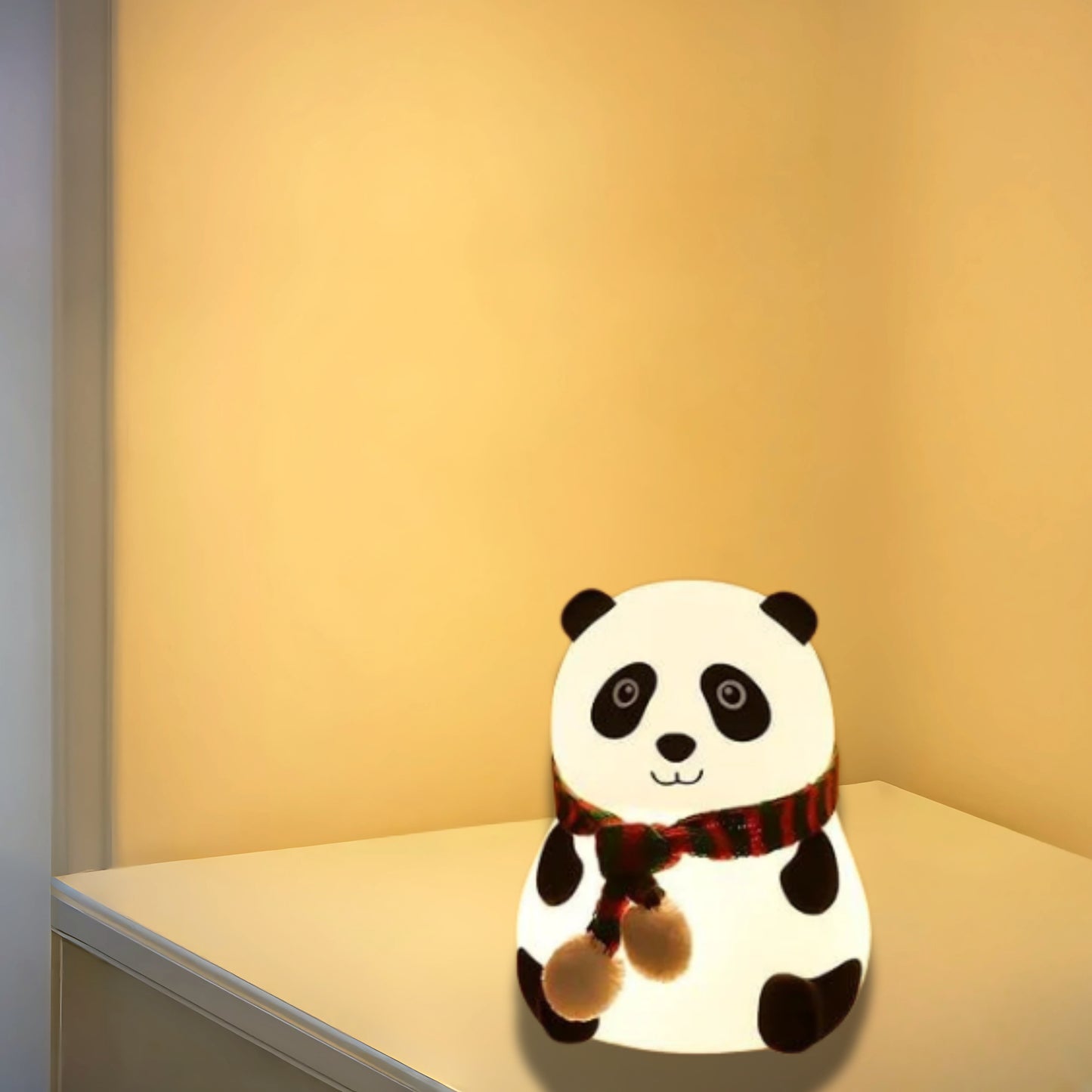 Nexify Fusion Rechargeable Silicone Panda Lamp | 7-Color LED Changing Lamp