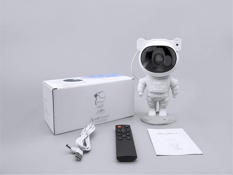 Astronaut Galaxy Projector Night Light, with Remote Control Timer 360° Adjustable