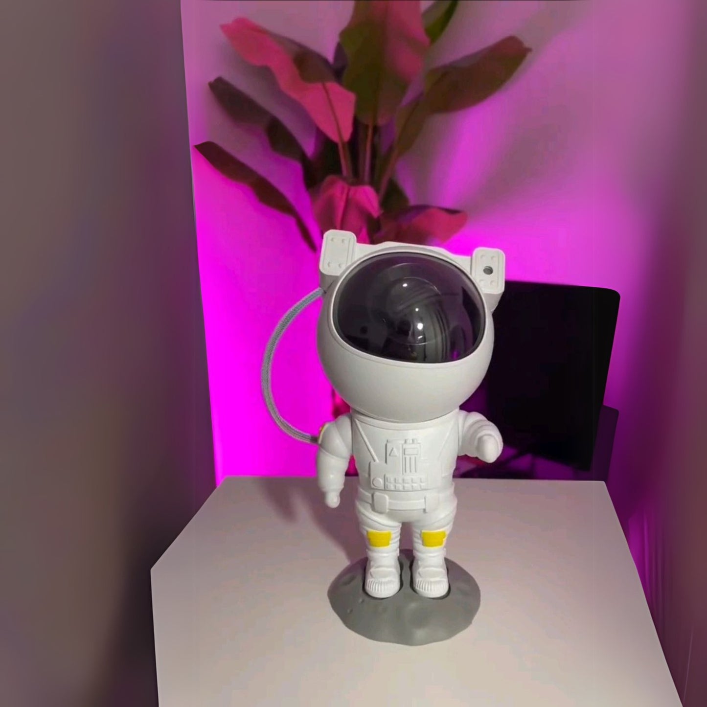 Astronaut Galaxy Projector Night Light, with Remote Control Timer 360° Adjustable