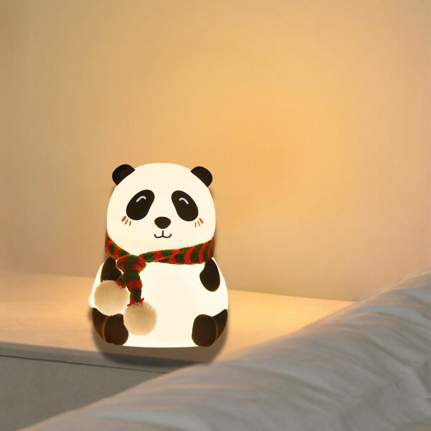 Nexify Fusion Rechargeable Silicone Panda Lamp | 7-Color LED Changing Lamp